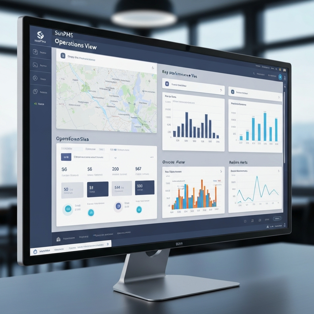 SunPMS operations view in the browser